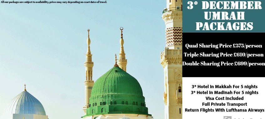Cheap December Umrah